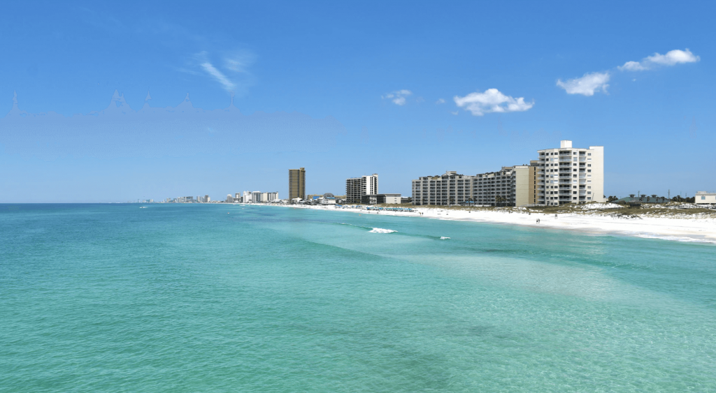 Panama City Beach is one of the most RV friendly areas for beachfront camping in Florida. 